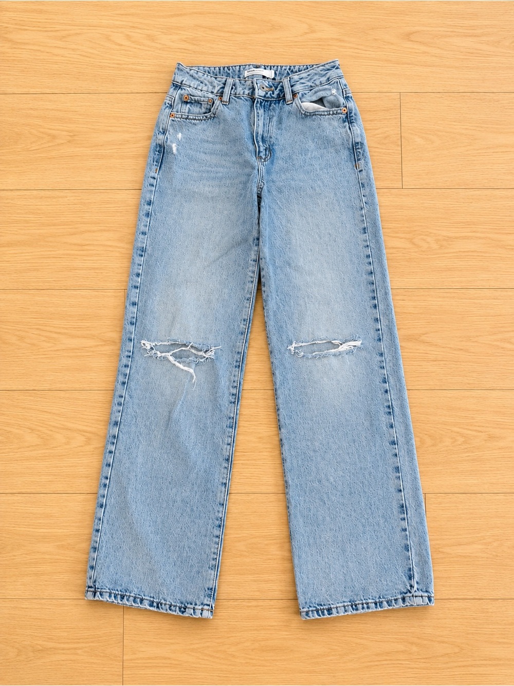 Garage Light Blue Wide Leg Women’s Jeans